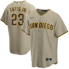 Fernando Tatis Jr. San Diego Padres Nike Alternate Replica Player Jersey - Tan/Brown/White