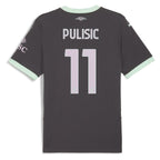 Christian Pulisic AC Milan Puma 2024/25 Third Replica Player Jersey - Charcoal