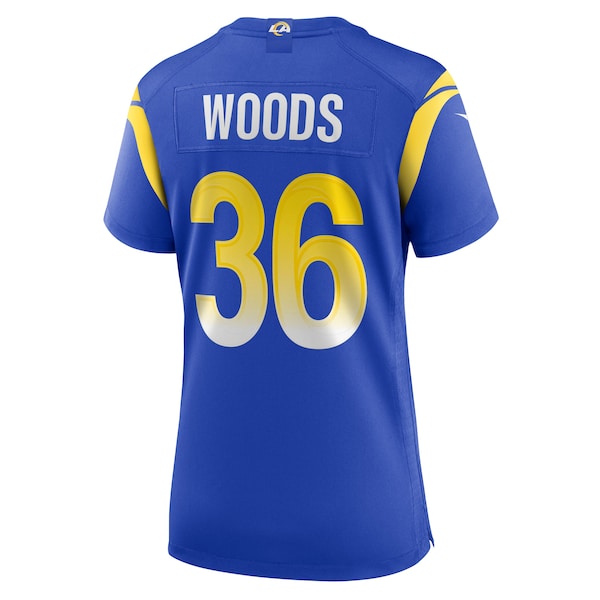 Charles Woods Los Angeles Rams Nike Women's Game Jersey -  Royal