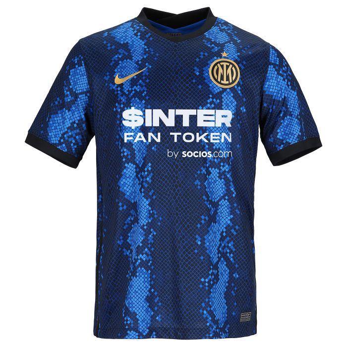 Inter Milan Nike 2021/22 Home Replica Jersey - Blue