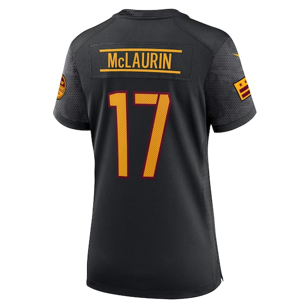 Terry McLaurin Washington Commanders Nike Women's Alternate Game Player Jersey - Black/Burgundy/White