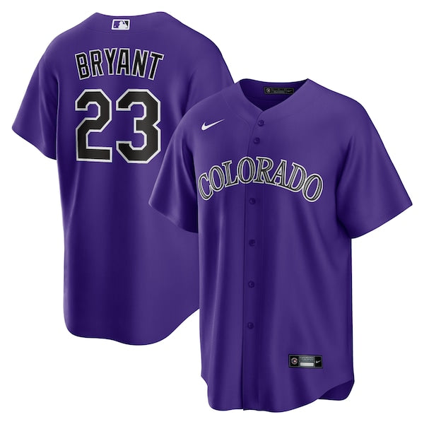 Kris Bryant Colorado Rockies Nike Alternate Replica Player Jersey - Purple/White