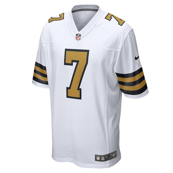 Taysom Hill New Orleans Saints Nike Alternate Game Jersey -  White/Black
