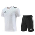 Adidas Short Sleeve Training Jersey Set - AD05- White/Green