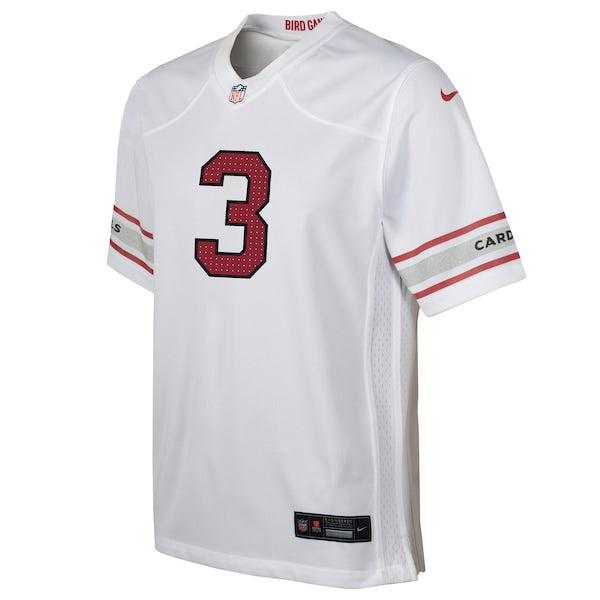 Budda Baker Arizona Cardinals Nike Youth Game Jersey - White/Black/Cardinal