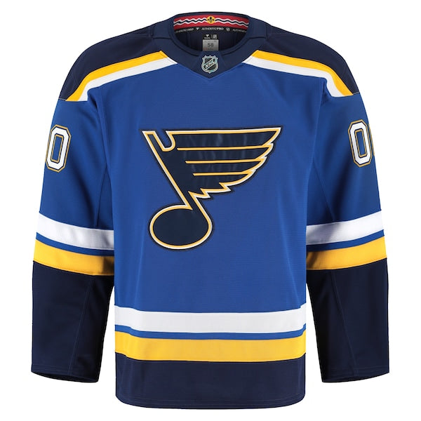 St. Louis Blues  Home Authentic Pro Custom Jersey - Blue/White