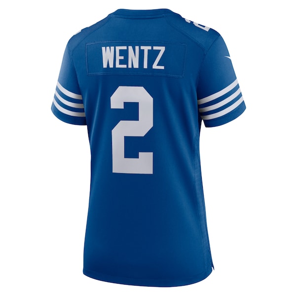 Carson Wentz Indianapolis Colts Nike Women's Alternate Game Jersey - Royal/White