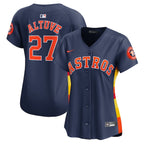 Jose Altuve Houston Astros Nike Women's Alternate Limited Player Jersey – Navy