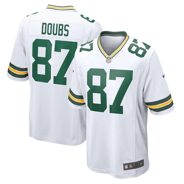 Romeo Doubs Green Bay Packers Nike Game Player Jersey - White/Green