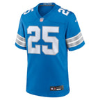 Jamal Adams Detroit Lions Nike Team Game Jersey -  Blue