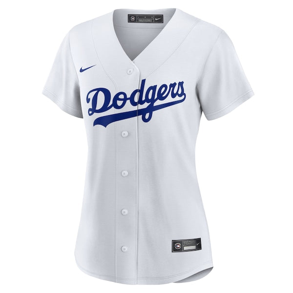 Los Angeles Dodgers Nike Women's #1 Mom Home Replica Jersey - White
