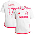 Marcel Hartel St. Louis City SC adidas Youth 2024 The Confluence Kit Replica Player Jersey - White