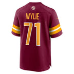 Andrew Wylie Washington Commanders Nike Game Player Jersey - Burgundy