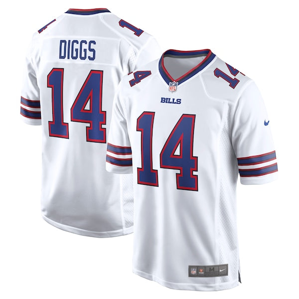 Stefon Diggs Buffalo Bills Nike  Game Jersey - White/Royal