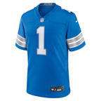 Terrion Arnold Detroit Lions Nike 2024 NFL Draft First Round Pick Player Game Jersey - Blue