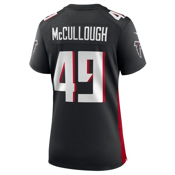 Liam McCullough Atlanta Falcons Nike Women's Team Game Jersey -  Black
