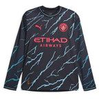Jack Grealish Manchester City Puma 2023/24 Third Long Sleeve Replica Player Jersey - Navy