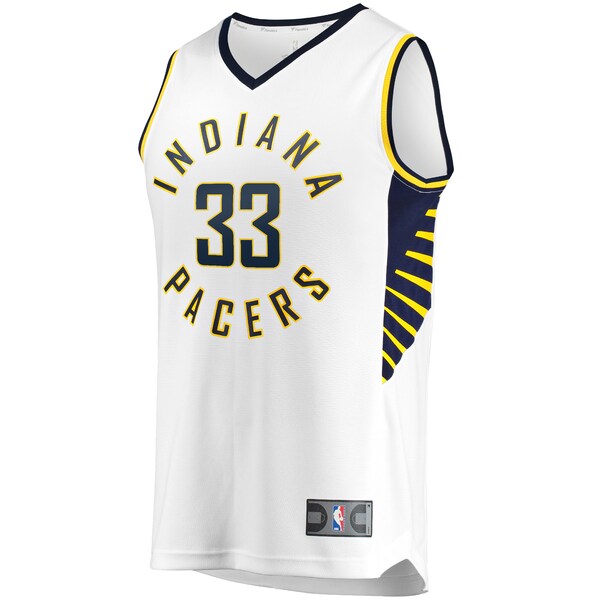 Myles Turner Indiana Pacers  Fast Break Replica Player Jersey - White - Association Edition