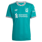 Liverpool adidas 2025/26 Third Replica Custom Jersey - Green/Red