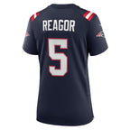 Jalen Reagor New England Patriots Nike Women's Team Game Jersey -  Navy