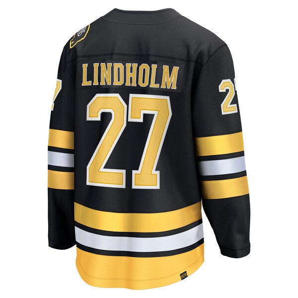 Hampus Lindholm Boston Bruins  Home Breakaway Player Jersey - Black