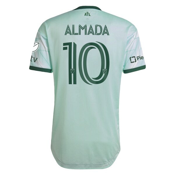 Thiago Almada Atlanta United FC adidas 2024 The Forest Kit Authentic Jersey - Mint