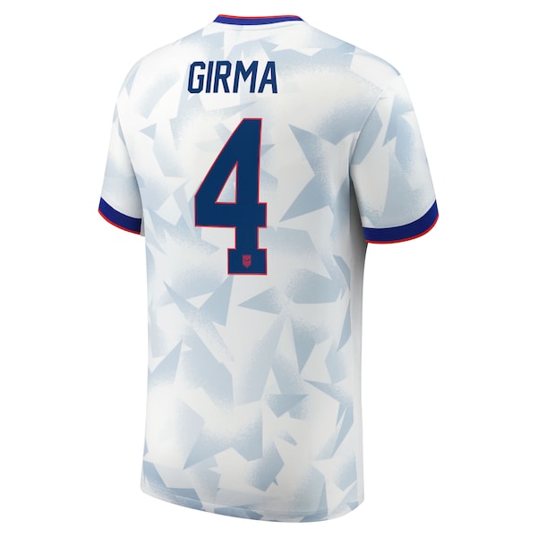 Naomi Girma USMNT Nike Youth 2025 Home Replica Player Jersey - White