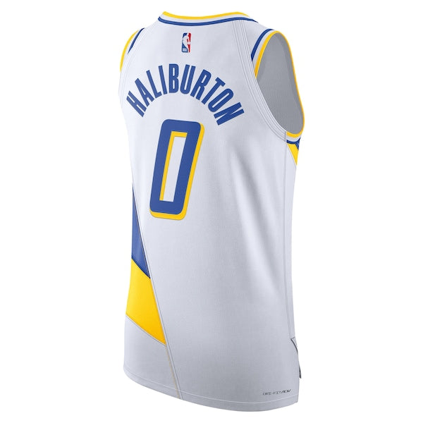 Tyrese Haliburton Indiana Pacers Nike Unisex 2025/26 Authentic Jersey - City Edition - White