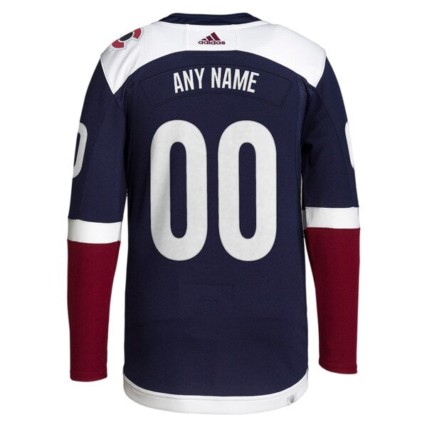 Colorado Avalanche adidas  Alternate 2018/19 Primegreen Authentic Custom Jersey - Navy