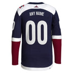 Colorado Avalanche adidas  Alternate 2018/19 Primegreen Authentic Custom Jersey - Navy