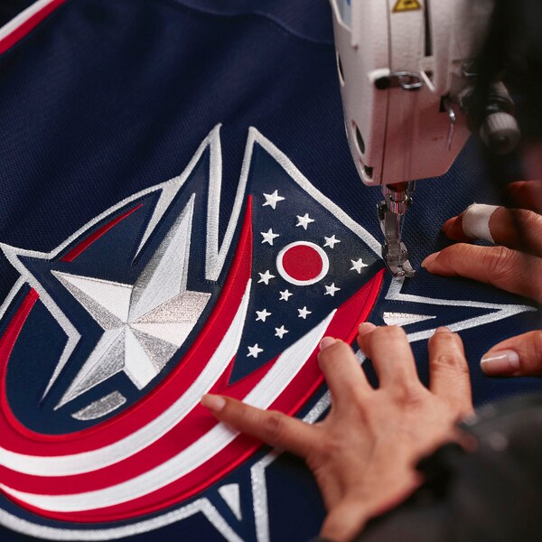 Columbus Blue Jackets  Home Authentic Pro Jersey - Navy