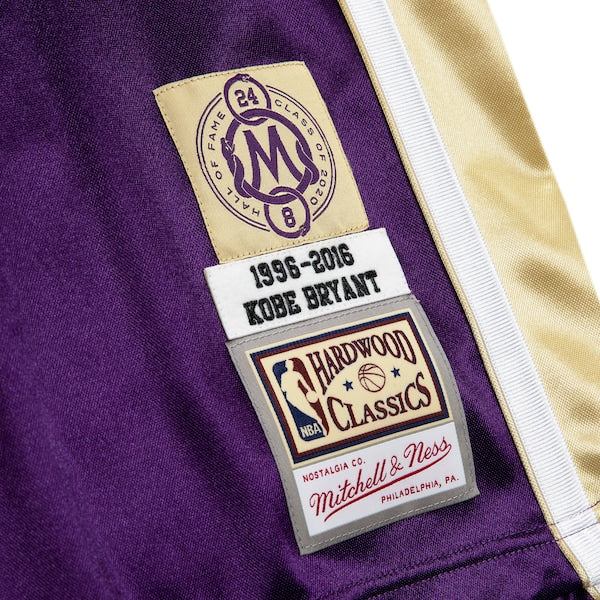 Kobe Bryant Los Angeles Lakers  Hall of Fame Class of 2020 #8 Authentic Jersey - Purple/Gold