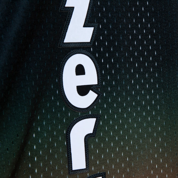 Bill Walton Portland Trail Blazers 1976/77 Hardwood Classics Fadeaway Swingman Player Jersey - Red/Black