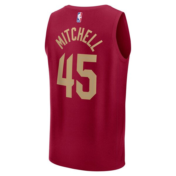 Donovan Mitchell Cleveland Cavaliers  Youth Fast Break Replica Player Jersey - Icon Edition - Wine