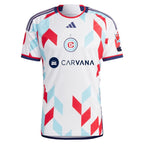 Chris Mueller Chicago Fire adidas 2024 A Kit For All Authentic Player Jersey – White