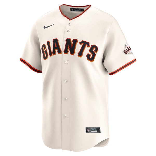 San Francisco Giants Nike Youth Home Limited Jersey - Cream