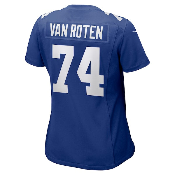 Greg Van Roten New York Giants Nike Women's Team Game Jersey -  Royal