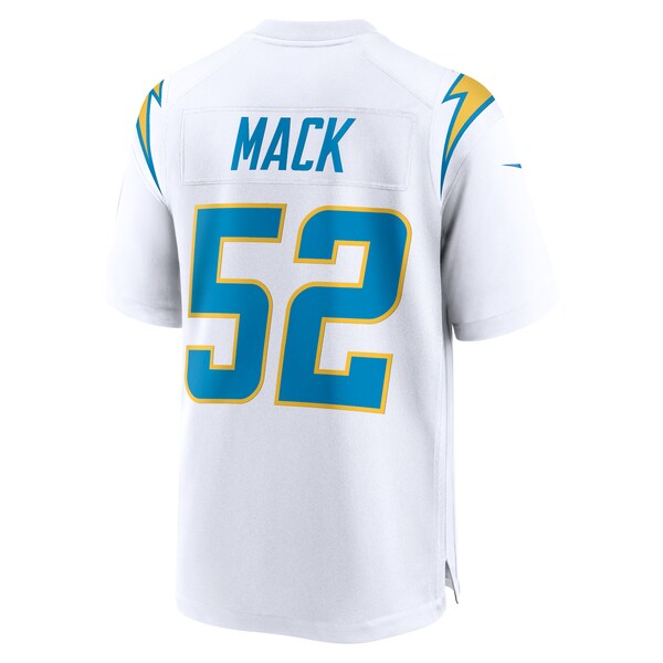 Khalil Mack Los Angeles Chargers Nike Game Jersey - White/Navy/Royal