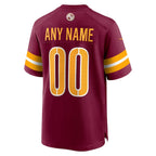 Washington Commanders Nike Game Custom Player Jersey - Burgundy