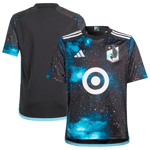 Minnesota United FC adidas Youth 2024 Starry Night Replica Jersey - Black