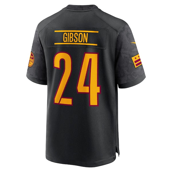 Antonio Gibson Washington Commanders Nike Alternate Game Player Jersey - Black/Burgundy/White