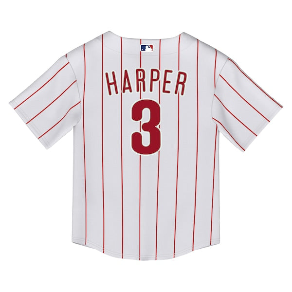 Bryce Harper Philadelphia Phillies Nike Toddler Replica 2.0 Player Jersey - White