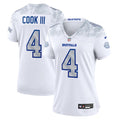 James Cook III Buffalo Bills Nike Women's 2025 Rivalries Collection Game Jersey - White