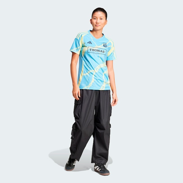 Philadelphia Union adidas Women's 2025 The Voltage Kit Replica Jersey - Blue