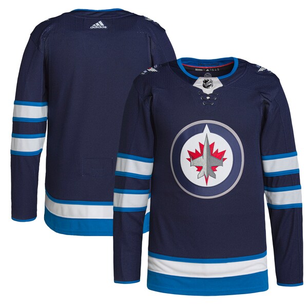 Winnipeg Jets adidas Home Authentic Jersey - Navy