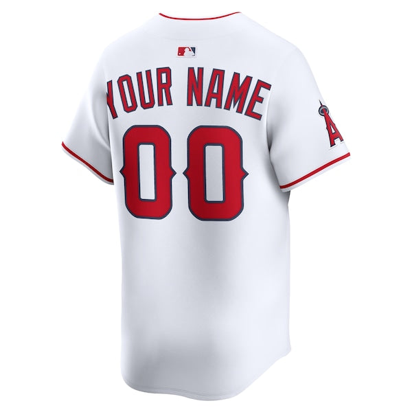 Los Angeles Angels Nike Youth Home Custom Limited Jersey - White