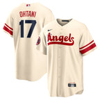 Shohei Ohtani Los Angeles Angels Nike 2022 City Connect Replica Player Jersey - Cream