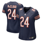Nick McCloud Chicago Bears Nike Women's Team Game Jersey -  Navy