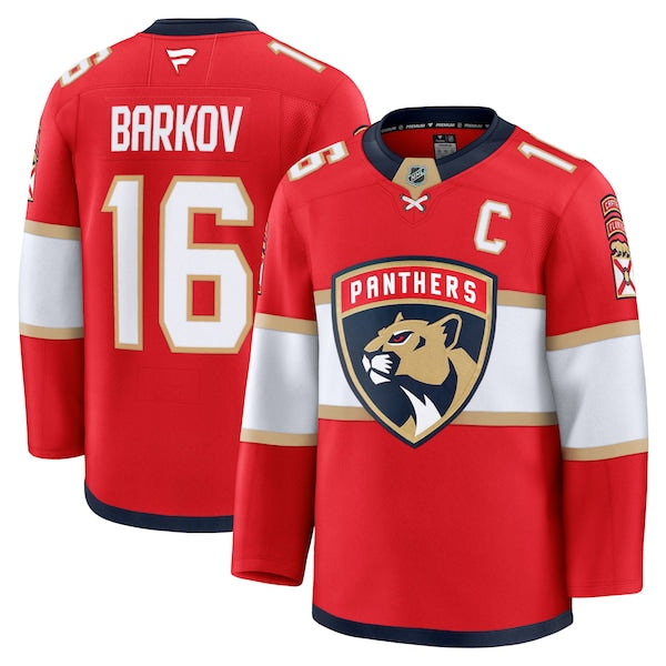 Aleksander Barkov Florida Panthers  Home Premium Jersey - Red