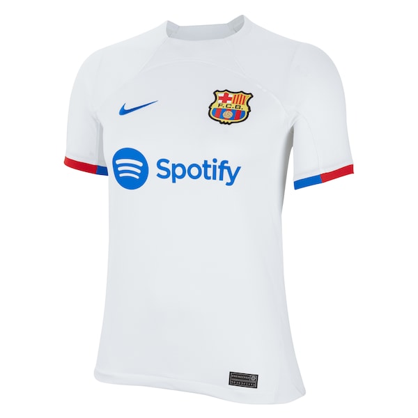 Barcelona Nike Youth 2023/24 Away Replica Jersey - White